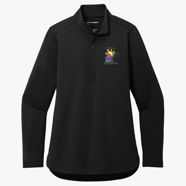 Port Authority Women's C-Free Double-Knit 1/4 Zip Thumbnail